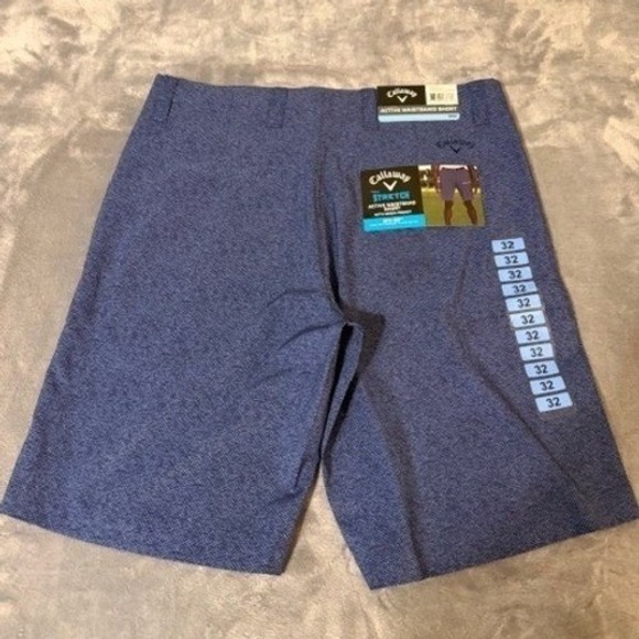 Callaway Other - Callaway Shorts Mens 32 Active Waistband Peacoat Blue Stretch‎ Performance New